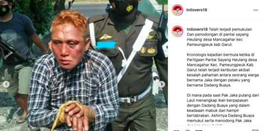 Dandim Garut: Dadang Buaya Kerap Buat Onar, Palak Sejumlah Pedagang