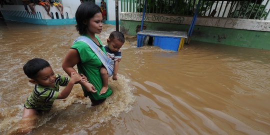 Banjir di 5 Kecamatan Kota Bekasi Sudah Surut