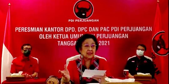 Megawati Resmikan 25 Kantor PDIP: Asal Gotong Royong Semua Bisa Dicapai