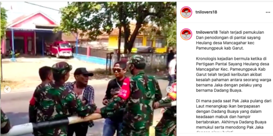 Selain Perwira TNI, Preman Dadang Buaya juga Kejar Polisi Lalu Kepung Koramil