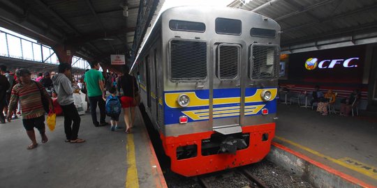 KAI Catat Penurunan Penumpang KRL Senin 31 Mei 2021