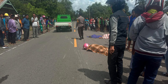 Ban Motor Meletus, 3 Orang Sekeluarga di Sinjai Tewas Ditabrak Minibus