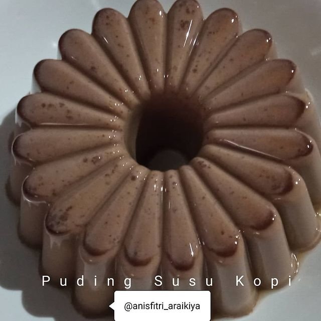 resep puding kopi yang lembut dan lezat