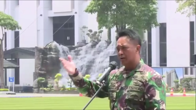 jenderal tni andika marah ada iuran di lembaga pendidikan