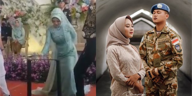 Potret Cantik Rakhma Lutfita Istri Anggota Tni Viral Patahkan Besi Di