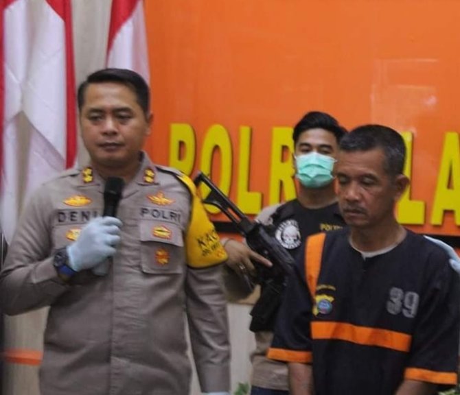 polisi ungkap motif pembunuhan berencana di labuhanbatu pelaku incar korban 6 bulan