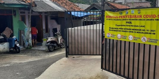 Warga Positif Covid di RW 03 Ciracas Tersisa 2 Orang, Karantina Mikro Sudah Dicabut