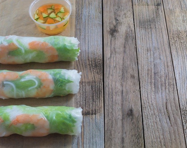 salad roll vietnam