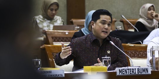 Erick Thohir Ajukan Anggaran Kementerian BUMN Rp208 Miliar di 2022