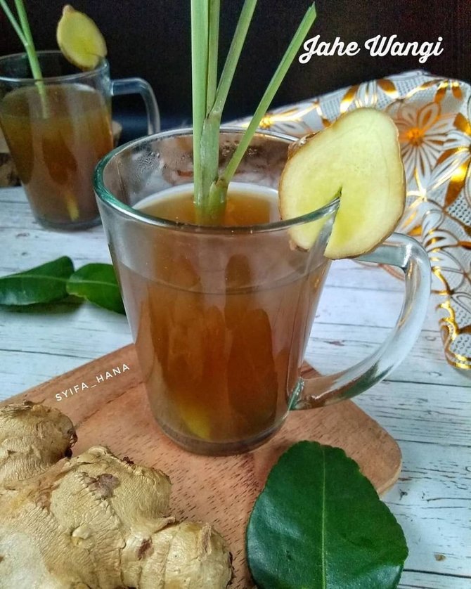 10 Cara Membuat Minuman Jahe Segar Praktis Dan Menyehatkan 2555