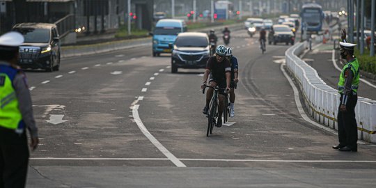 Polisi Sebut Tilang Terhadap Pesepeda Merupakan Opsi Terakhir