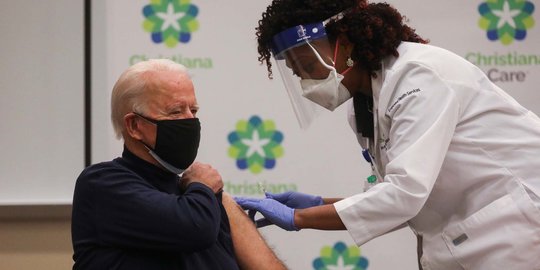 CEK FAKTA: Hoaks Survei CDC Sebut 7 dari 10 Warga AS Tolak Vaksin Covid-19