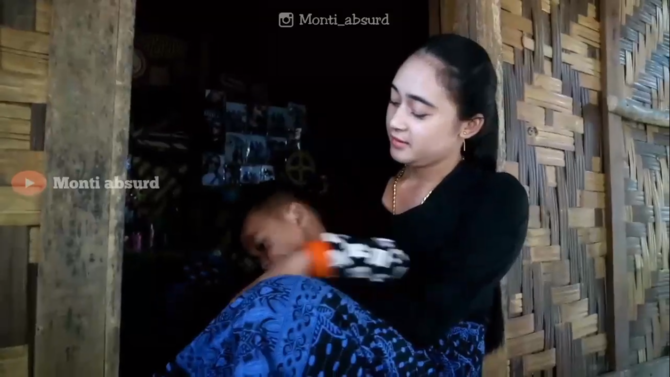 teh dewi artis baduy banyak dicari pria saat wisata