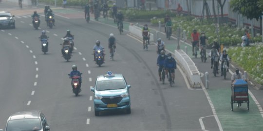 Anies Usul Perkantoran di Jakarta Beri Insentif Pegawai Bersepeda