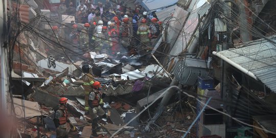 Bangunan Bertingkat Runtuh di Brasil, 2 Orang Tewas