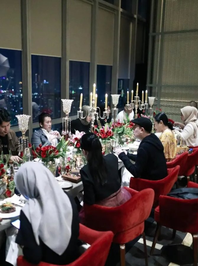 bernuansa mewah dan elegan intip potret restoran milik reino suami syahrini