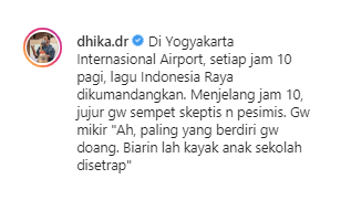 indonesia raya berkumandang di bandara jogja bikin merinding