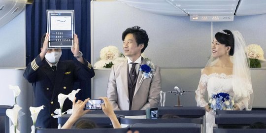 Pesawat Nganggur Buat Wedding Venue, Cara Maskapai Penerbangan Jepang Pangkas Rugi
