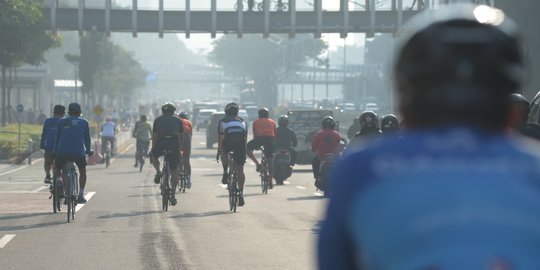 Mengurai Polemik Jalur Road Bike di Jalan Protokol Jakarta