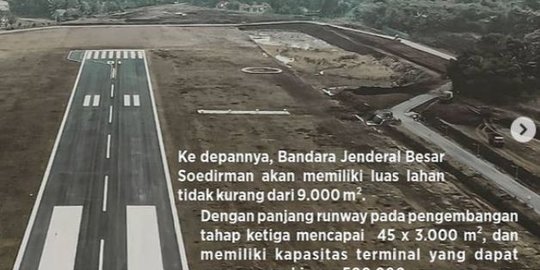 Resmi Beroperasi, Ini 5 Potret Megah Bandara Jendral Soedirman Purbalingga