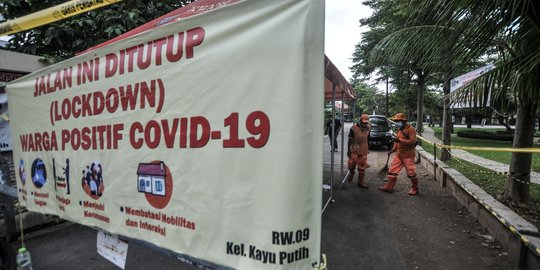 Lagi, Satu RT di Jakarta Lockdown Akibat Covid-19