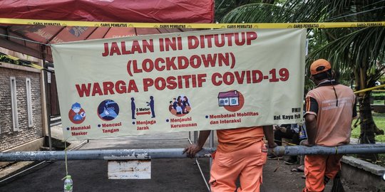 22 Warga Positif Covid-19, Satu RT di Pulogadung Lockdown Mini
