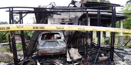 Kasus Pembakaran Rumah Wartawan di Aceh, Mobil Korban Jadi Barang Bukti
