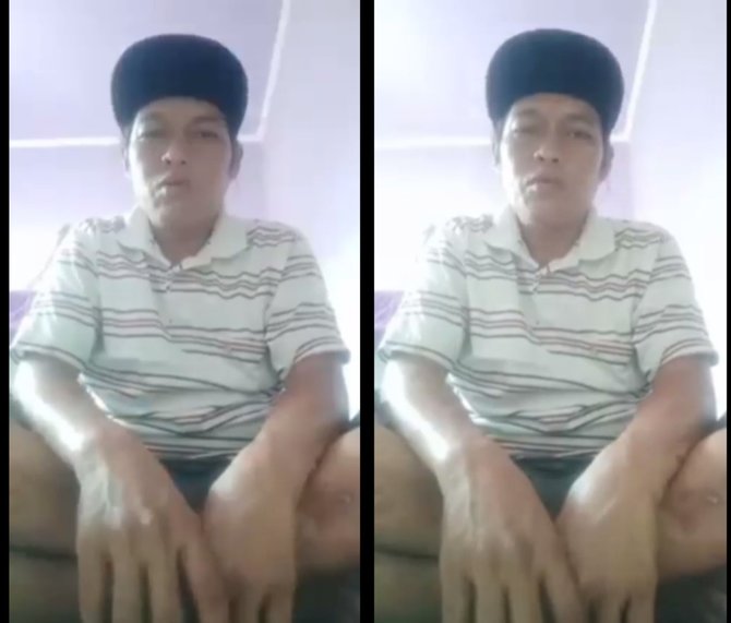 penjelasan sopir truk muatan berat berhadapan dengan tni