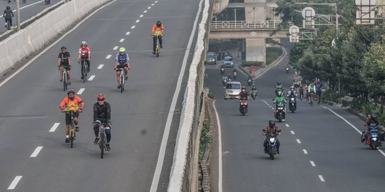 Ini Penjelasan Dishub DKI Mengapa Hanya Road Bike Bisa Melintasi JLNT