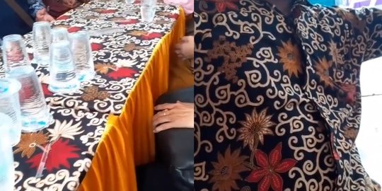 Datang ke Kondangan Pakai Batik, Pria Ini Baru Sadar Motifnya Mirip Taplak Meja