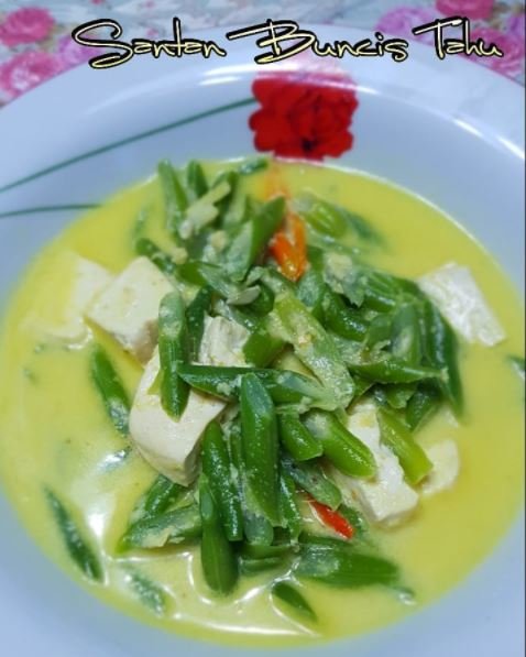 sayur buncis santan