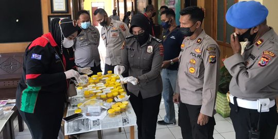 Antisipasi Penggunaan Narkotika, 138 Polisi di Kupang Dites Urine