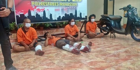 Komplotan Perampok dan Pemerkosa Penghuni Indekos Perempuan di Makassar Diringkus