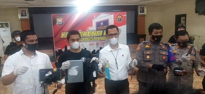 polisi makassar amankan komplotan perampok indekos perempuan