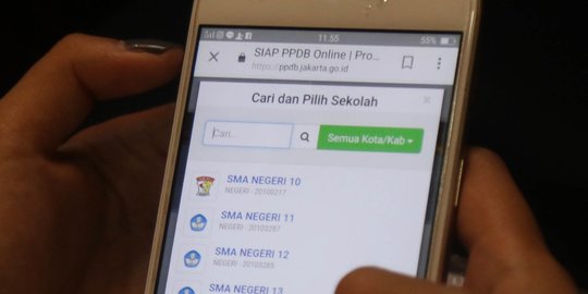 Situs PPDB Lambat, Disdik DKI Klaim Kapasitas Bandwidth Lebih Besar dari Tahun 2020