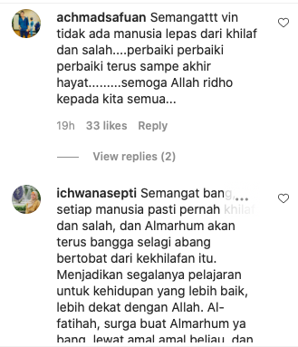 kenang ulang tahun mendiang ustaz arifin ilham alvin faiz tulis pesan pilu