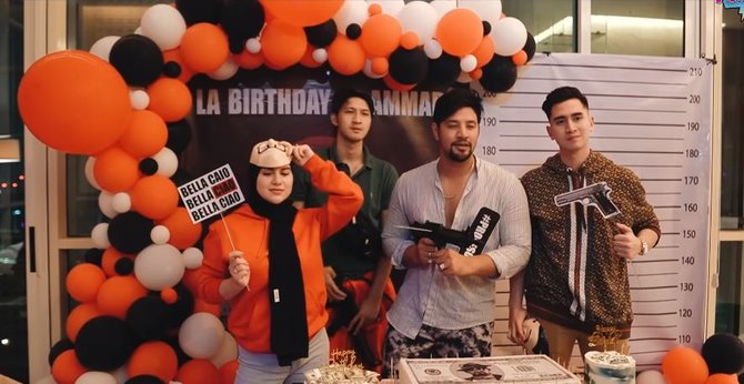 penuh kebahagiaan intip momen perayaan ulang tahun ammar zoni ke 28