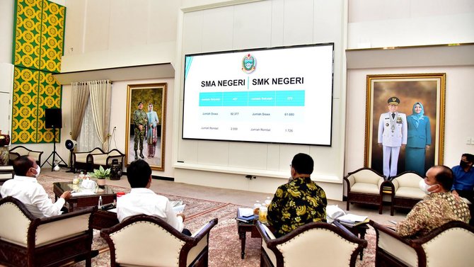 tahun ajaran baru segera dimulai gubernur sumut belum izinkan sekolah tatap muka