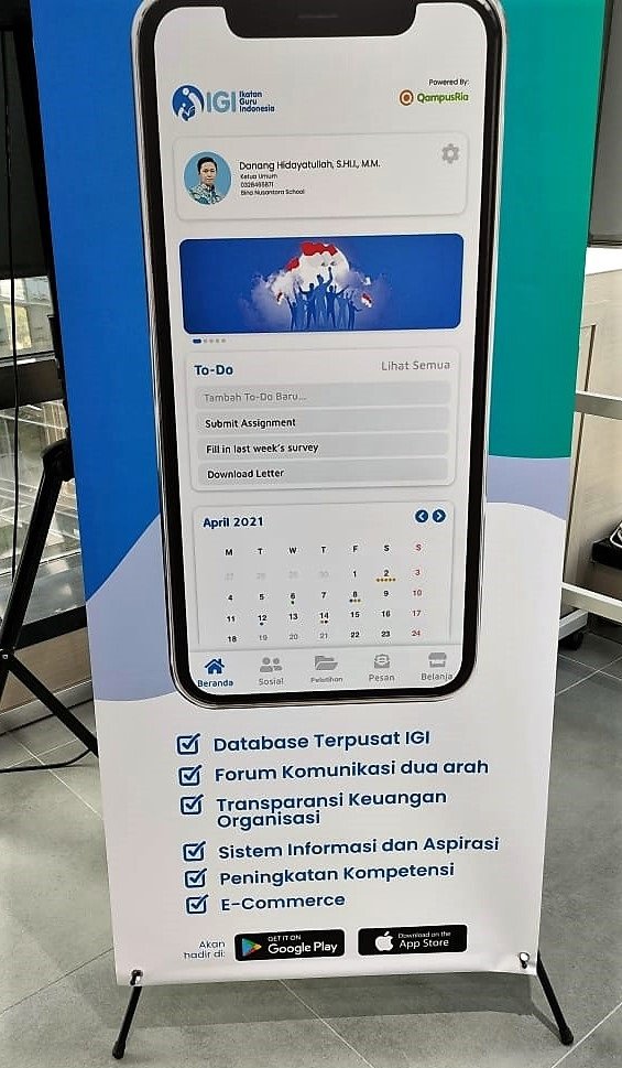 ide disiapkan aplikasi mobile igi online