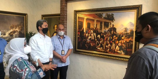 Cerita Galeri Lukisan Raden Saleh di KPP Pratama Bogor