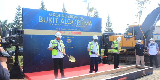 Ground Breaking Bukit Algoritma, Budiman Sudjatmiko Sebut Wujudkan Cita-Cita Soekarno