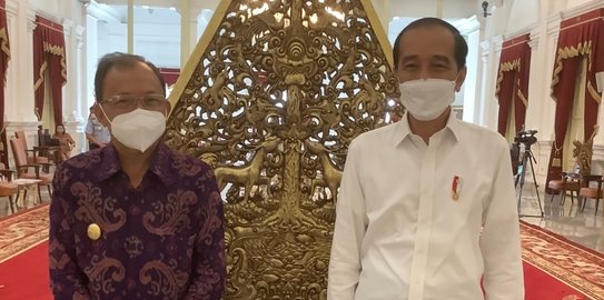 Bertemu Jokowi, Gubernur Bali Ajukan 10 Permohonan untuk Pemulihan Pariwisata