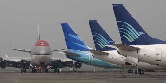 Imbas Pandemi Covid-19, Hanya 53 Pesawat Garuda Indonesia Beroperasi