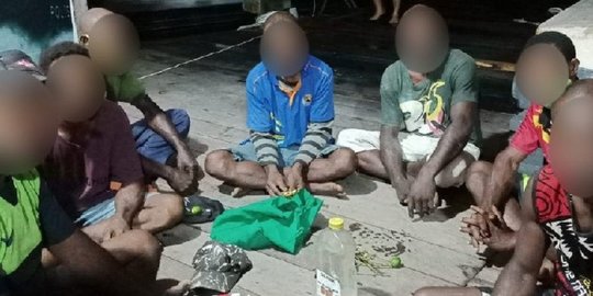 Berlayar Tanpa Dokumen Resmi, 7 Warga Papua Nugini Ditangkap di Perairan Jayapura