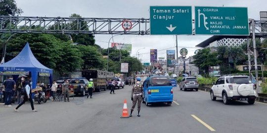 Wisatawan Masuk Puncak Wajib Tunjukkan Bukti Vaksinasi atau Hasil Swab Antigen