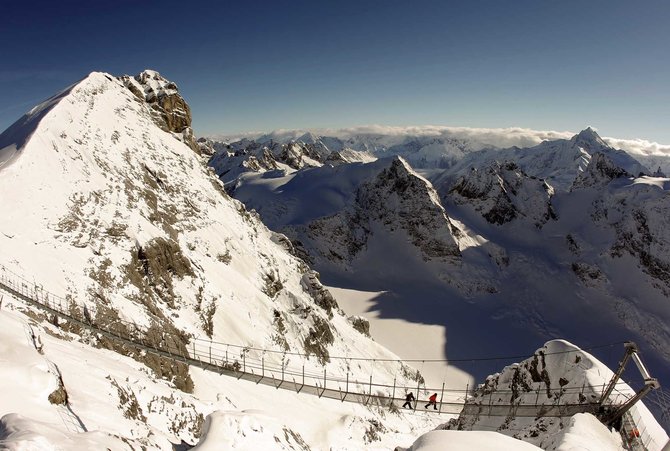 jembatan titlis swiss