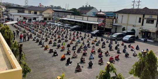 281 Orang Terkait Premanisme di Semarang Diciduk Polisi