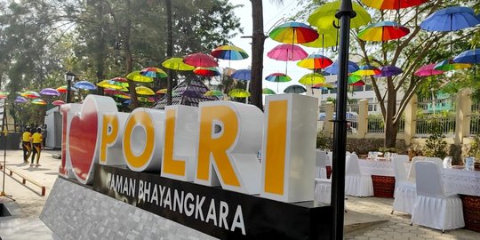 Tampilkan Sisi Humanis Polisi, Taman Instagramable Dibangun di Mapolda NTT