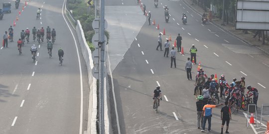 Komunitas B2W Indonesia Usulkan Tiga Lokasi Jalur Road Bike di Jakarta