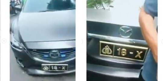 Viral Mobil Berplat Dinas Polisi Terobos Lampu Lalin & Tabrak Pemotor Wanita
